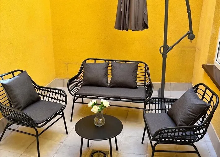 Lägenhet Palm Azul Con Patio